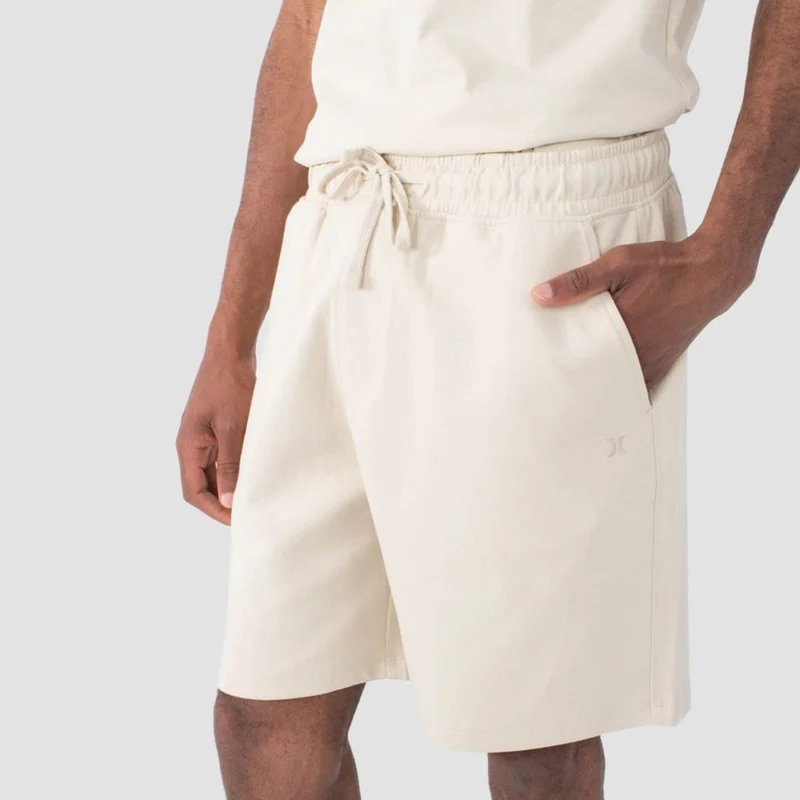Hurley Low Tide Sweat Shorts Bone Large / Bone