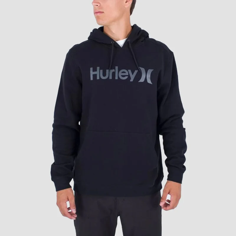 Hurley One And Only Pullover Hoodie Black Small / Black