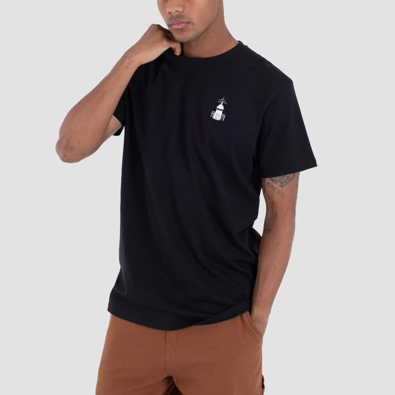 Hurley Nazare Lithse T-Shirt Black X-Large / Black