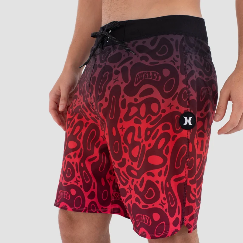 Hurley Phantom Print 18" Boardshorts Candy Pop 38" Waist