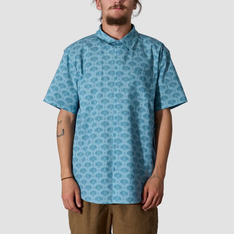Hurley Arbore Short Sleeve Shirt Destroyer Small