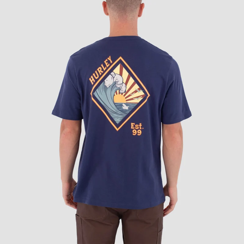 Hurley Disques T-Shirt Destroyer Small