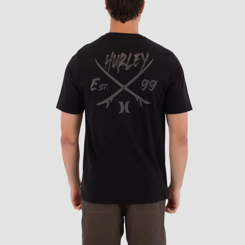 Hurley Evy T-Shirt Black Large