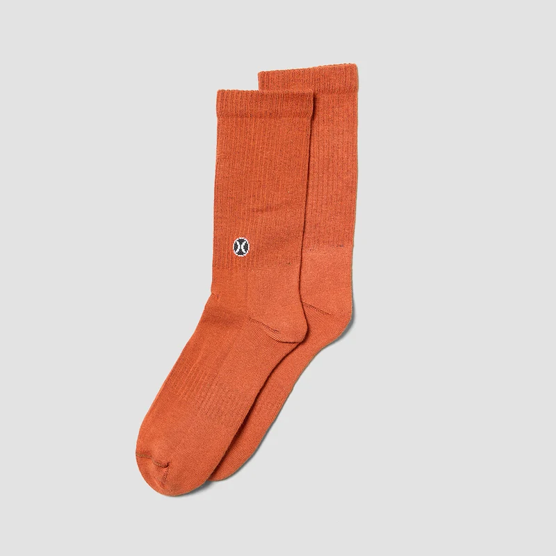 Hurley Logo Crew Socks Royal Ember 9-12uk