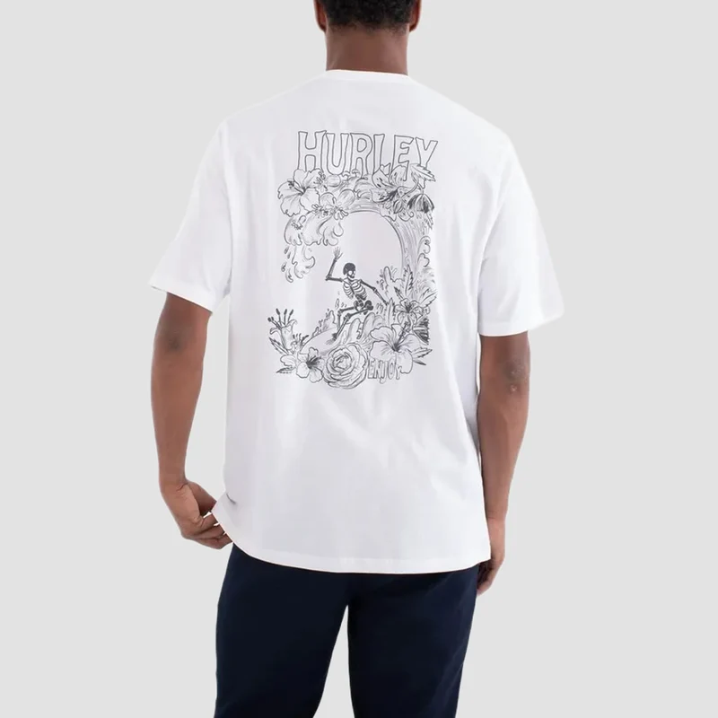 Hurley Species T-Shirt White X-Large