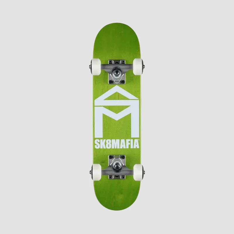 SK8MAFIA House Logo Micro Skateboard Various Stains - 6" 6.00 Inches