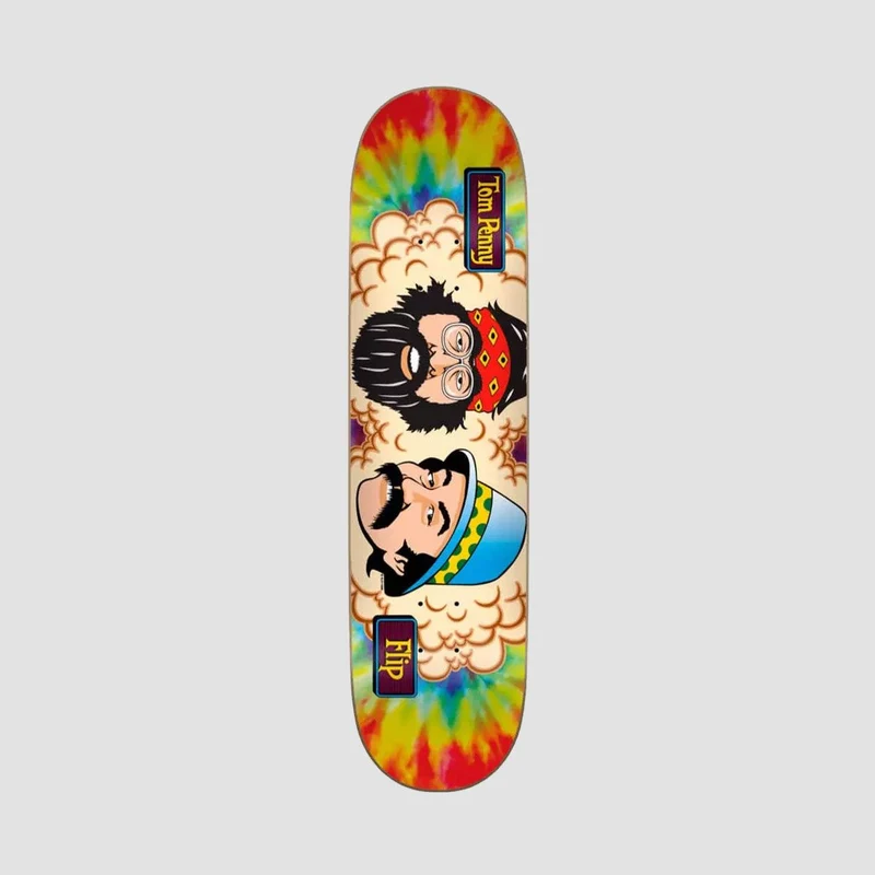 Flip Penny Toms Friends Skateboard Deck Tie Dye - 8.25" 8.25 Inches / Tie Dye