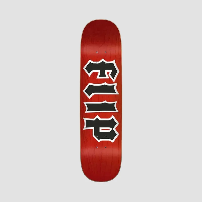 Flip Team Cancelled Skateboard Deck Red Stain - 8" 8.00 Inches / Red Stain