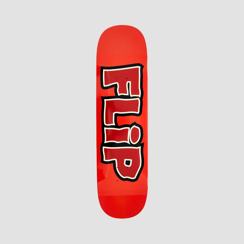 Flip Team Meltdown Skateboard Deck Red - 8.4" 8.40 Inches / Red
