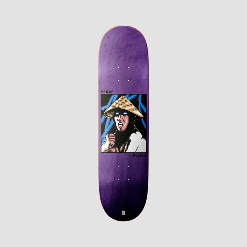 Plan B Raiden Mckay Skateboard Deck Various Stains - 8.5" 8.50 Inches / Various Stains