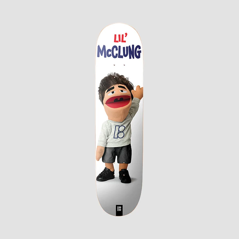 Plan B Lil' Buddies Mcclung Twin Skateboard Deck - 8.25" 8.25 Inches