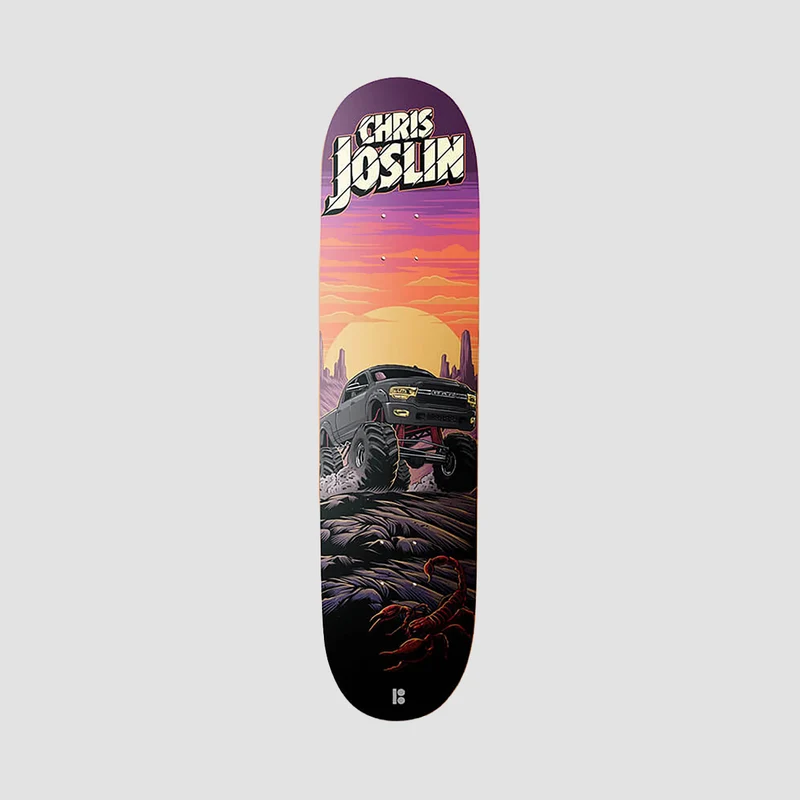Plan B Jackedup Joslin Skateboard Deck - 8.375" 8.375 Inches