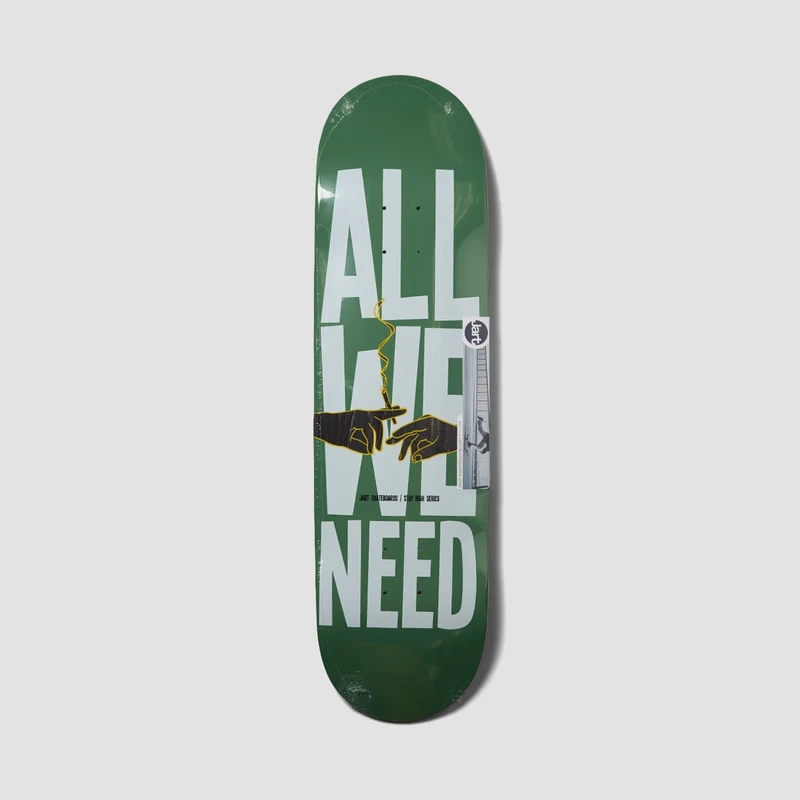 Jart Stay High HC Skateboard Deck - 8.5" 8.50 Inches