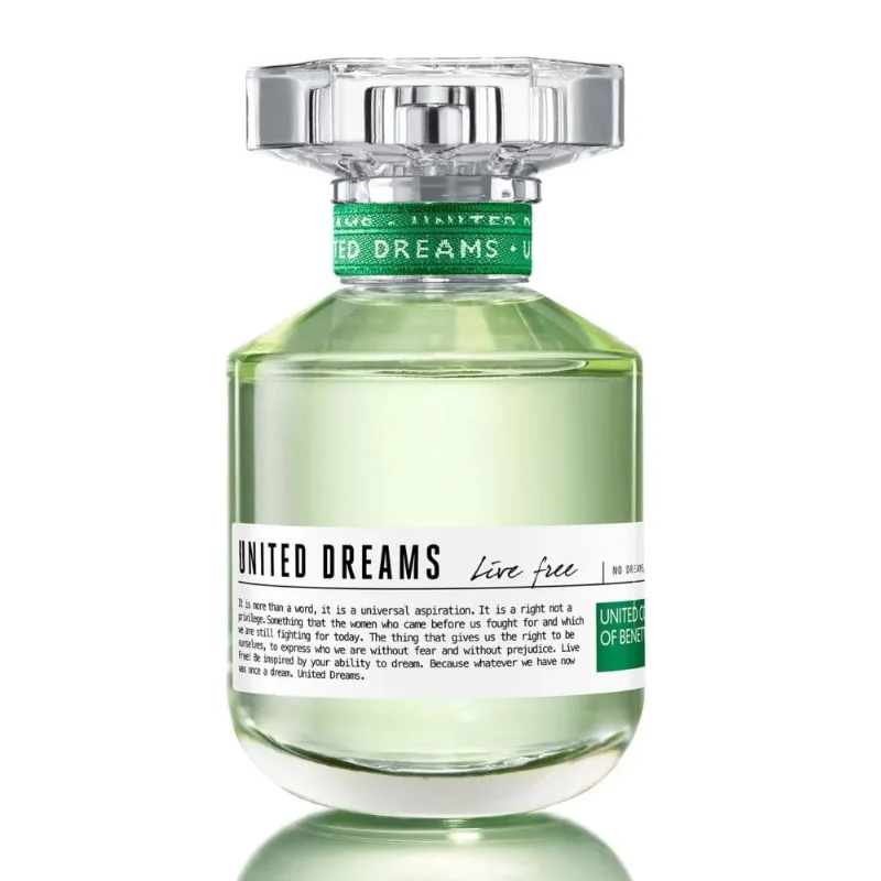 United Dreams Live Free Feminino Eau de Toilette-80 ml