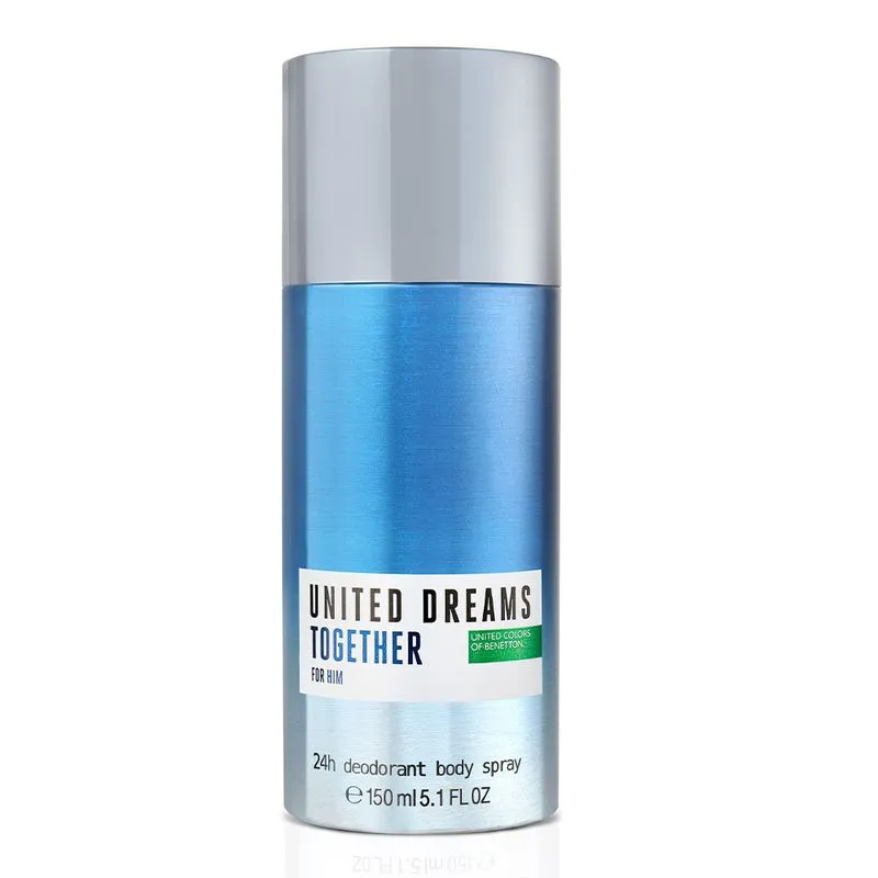 Desodorante Benetton Masculino United Dreams Together for Him 150ml