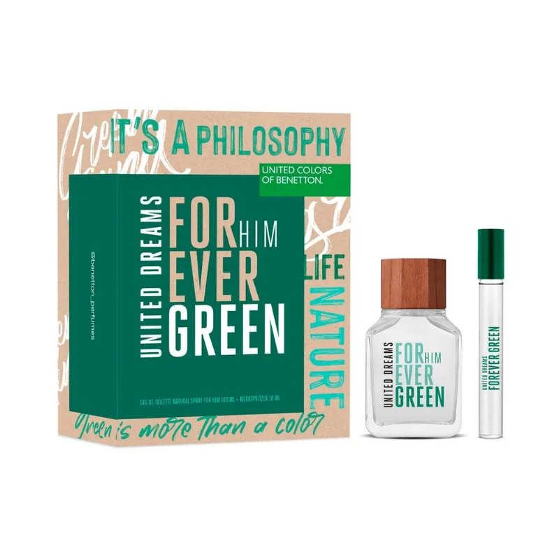 United Dreams Forever Green Him EDT 100 ml + EDT 10 ml