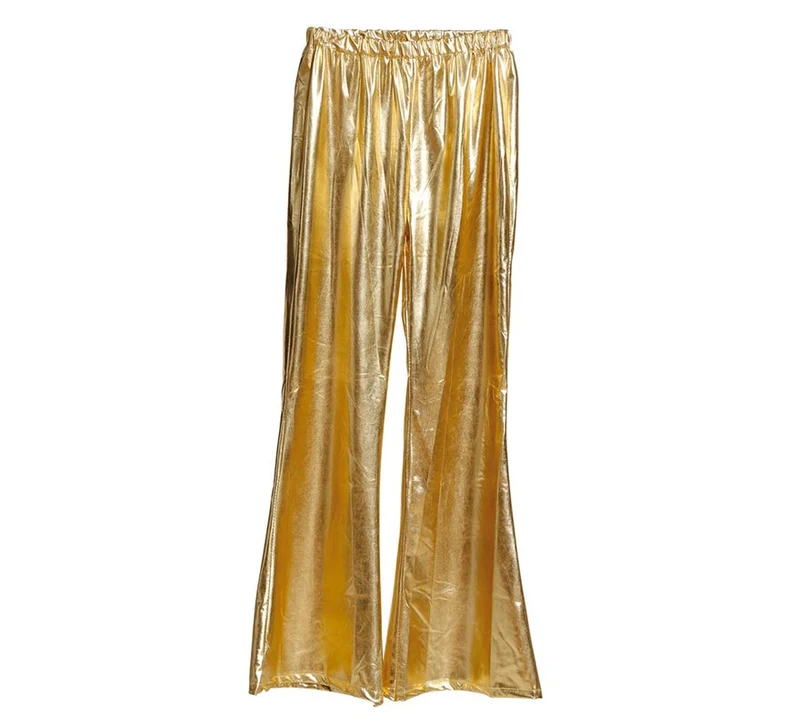 Pantalón Campana Talla M (Medium) en dos colores Oro