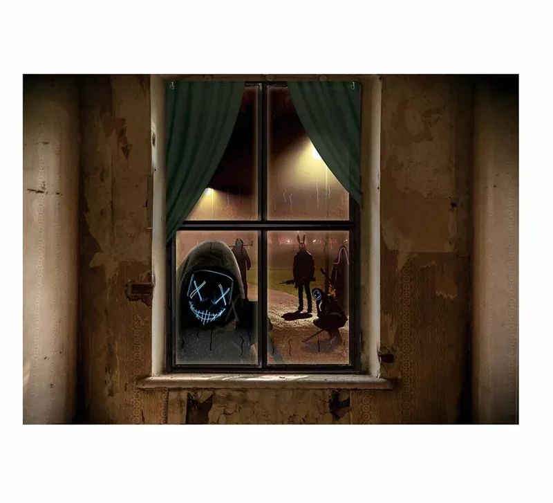 Ventana Asesinos al Asecho Decorativa de 80X120 cm T.Única