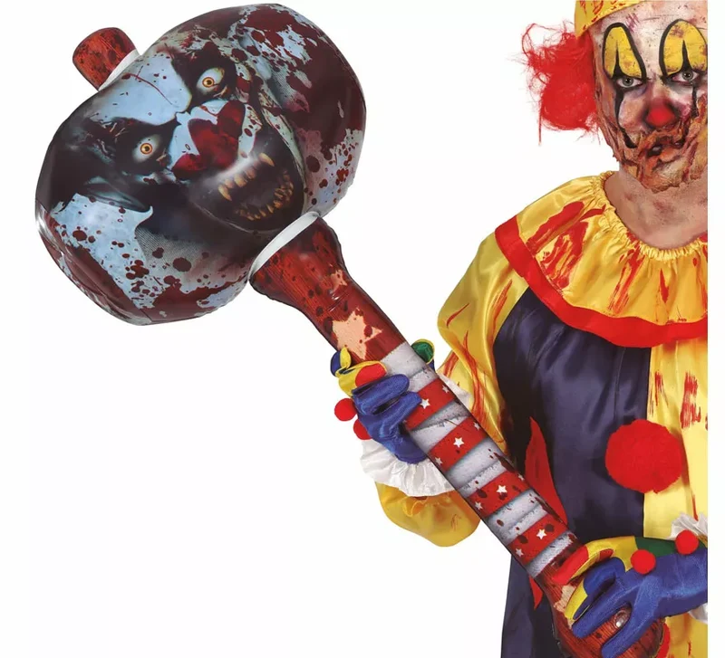 Martillo Hinchable Payaso Vil de 90 cm T.Única
