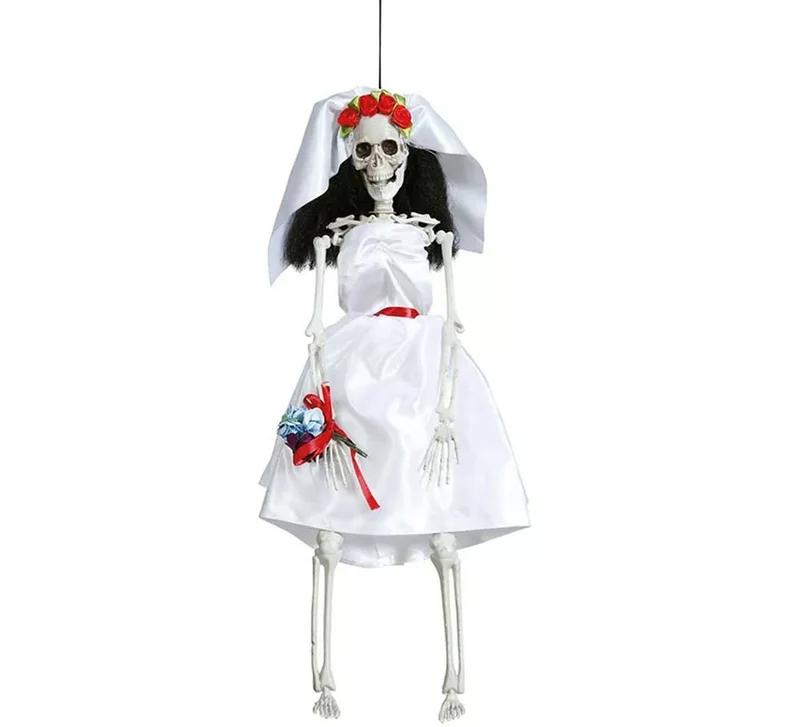 Colgante de Novia Esqueleto 40 cm Sin talla
