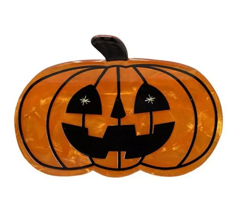 Pinza de Calabaza para el Pelo de 6,5 cm Sin talla