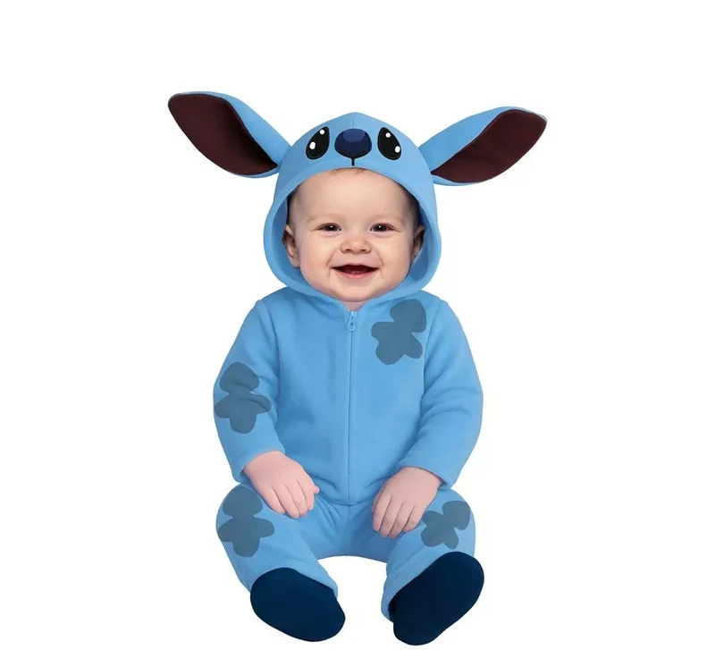 Disfraz de Monstruito azul para bebé 12-18M