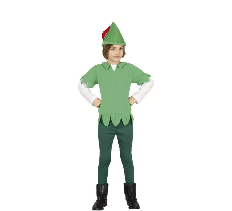 Disfraz de Arquero Verde del Bosque para niño 7-9A