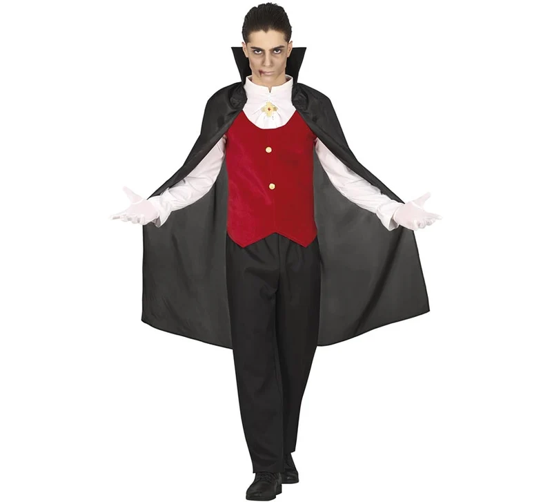 Disfraz de Vampiro Clásico para hombre 14-16A (XS)