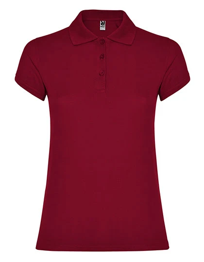 Women´s Star Poloshirt Garnet Red 57 / L