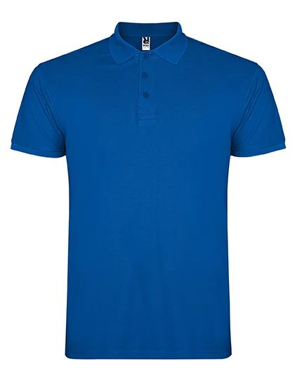 Men´s Star Poloshirt Royal Blue 05 / 3XL