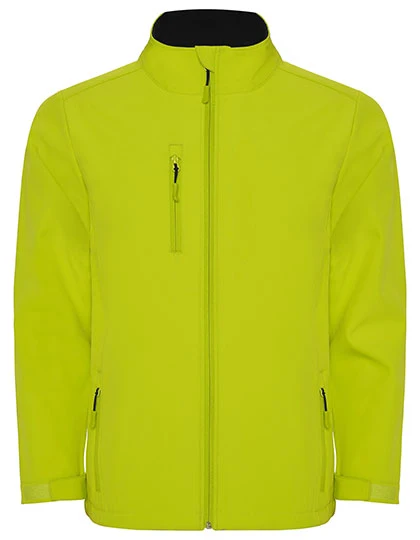 Kids´ Nebraska Softshell Jacket Lime Punch 235 / 6 years