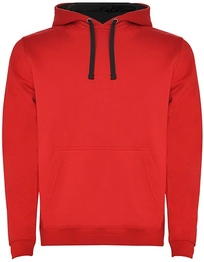 Men´s Urban Hooded Sweatshirt Red 60 / 3XL