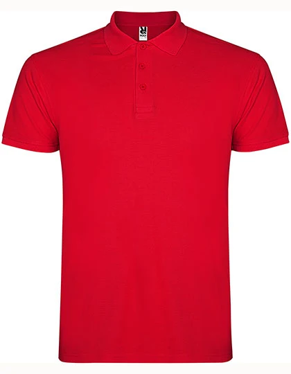 Men´s Star Poloshirt Red 60 / L