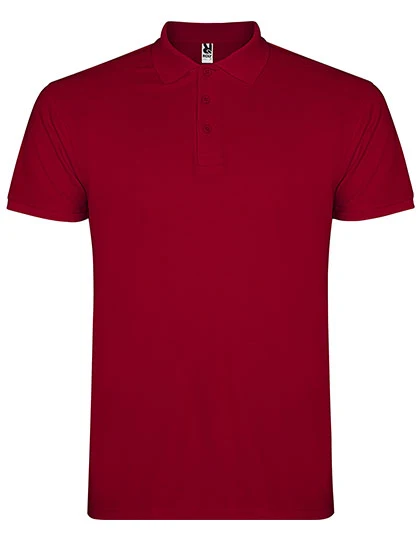 Men´s Star Poloshirt Garnet Red 57 / M
