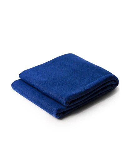 Fleece Blanket Brandon Royal Blue 05
