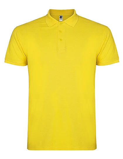 Men´s Star Poloshirt Yellow 03 / XXL