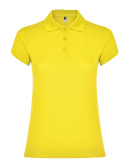 Women´s Star Poloshirt Yellow 03 / S