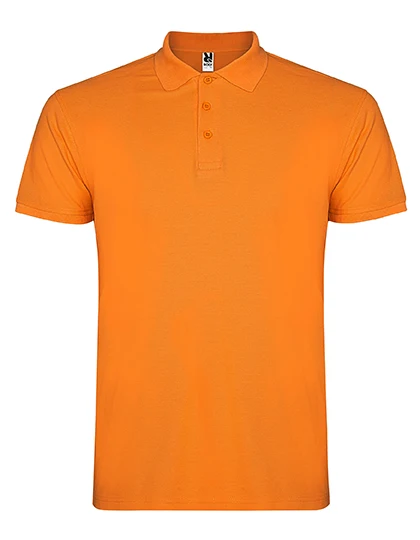 Men´s Star Poloshirt Orange 31 / XL