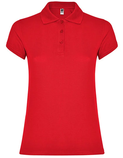 Women´s Star Poloshirt Red 60 / L