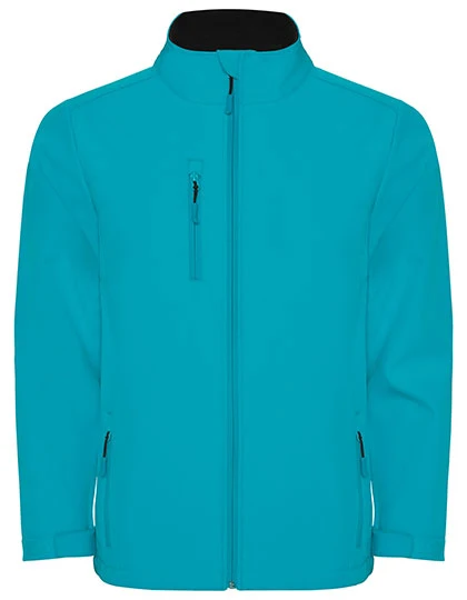 Kids´ Nebraska Softshell Jacket Aquamarine 236 / 8 years