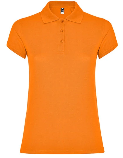 Women´s Star Poloshirt Orange 31 / 3XL