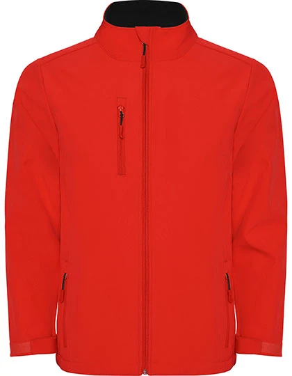 Kids´ Nebraska Softshell Jacket Red 60 / 4 years