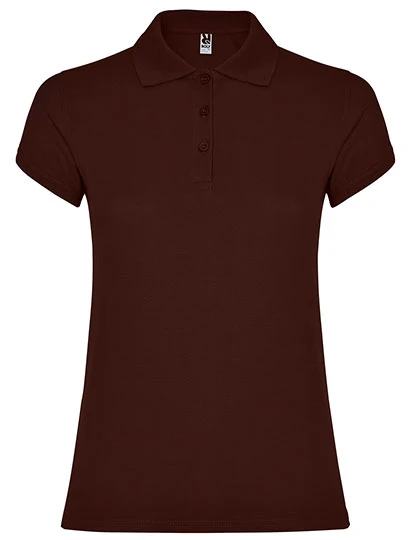 Women´s Star Poloshirt Chocolate 87 / M