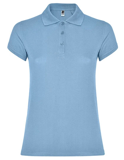 Women´s Star Poloshirt Sky Blue 10 / XXL