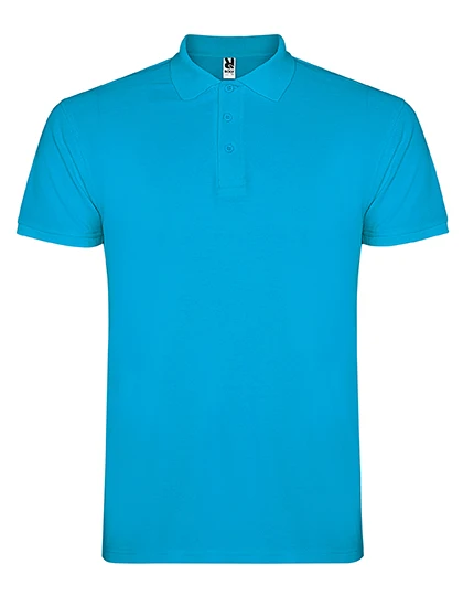 Men´s Star Poloshirt Turquoise 12 / XXL