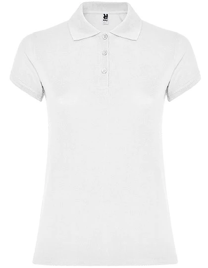 Women´s Star Poloshirt White 01 / XXL