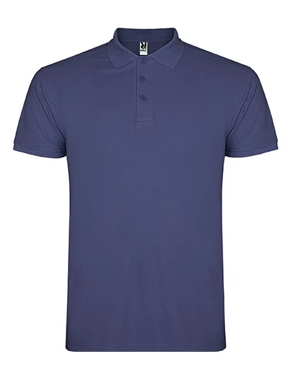 Men´s Star Poloshirt Denim Blue 86 / M