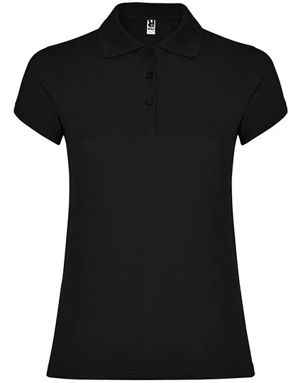 Women´s Star Poloshirt Black 02 / M