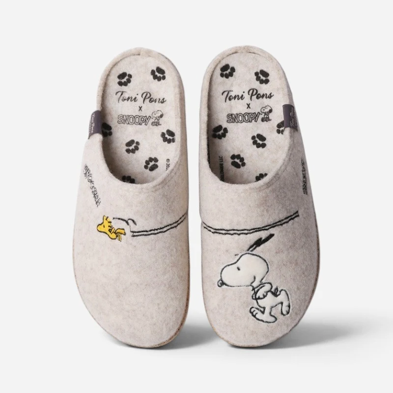 Snoopy Slipper Ecru Whoosh 37
