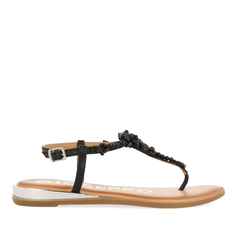 BLACK SANDALS FOR WOMAN ALBANY 35